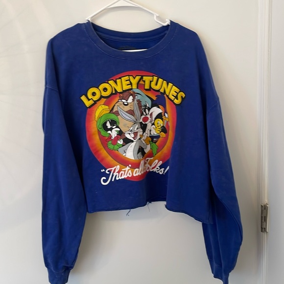 Tops - Looney Tunes Cropped Sweatshirt